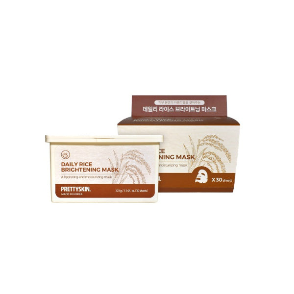 Wholesale PRETTYSKIN - Daily Rice Brightening Mask - 30ea | Carsha