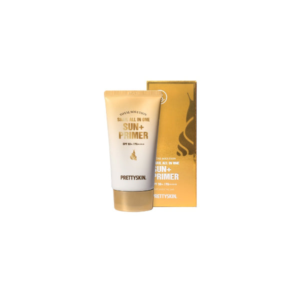 Wholesale PRETTYSKIN - Total Solution Snail All In One Sun+ Primer SPF50+ PA++++ - 50ml | Carsha