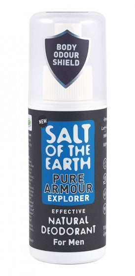 Deodorante Naturale per Uomo Pure Armor Explorer ( Natura l Deodorante) 100 ml