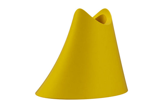 Supporto per spazzolino giallo