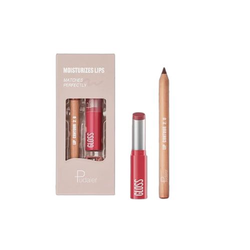 Wholesale Pudaier - Lip Combo Gift Set - 2.5g+3.5g - 01 Scorpio Coming | Carsha