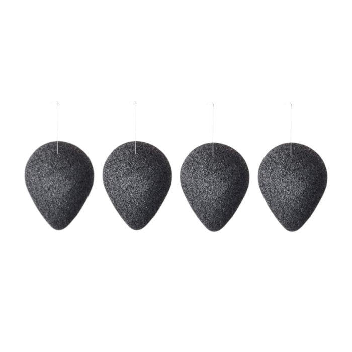 Wholesale Purito SEOUL Bamboo Charcoal Konjac Sponge - 7g 4ea Set | Carsha
