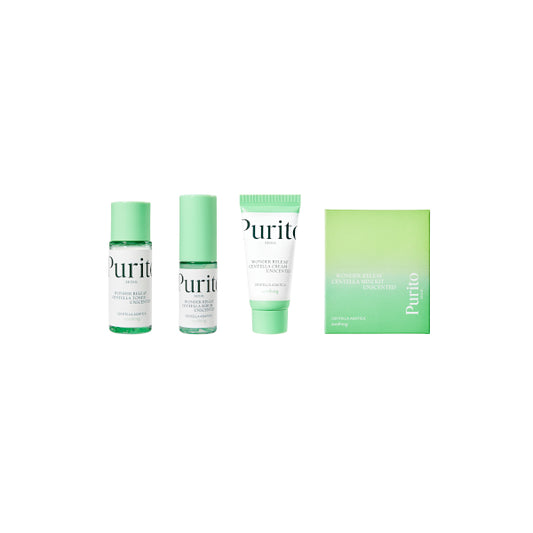 Wholesale Purito SEOUL - Wonder Releaf Centella Mini Kit Unscented - 1 set 3 items | Carsha
