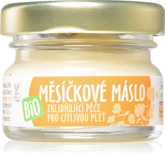 Burro biologico di calendula per pelli sensibili - Volume: 20 ml
