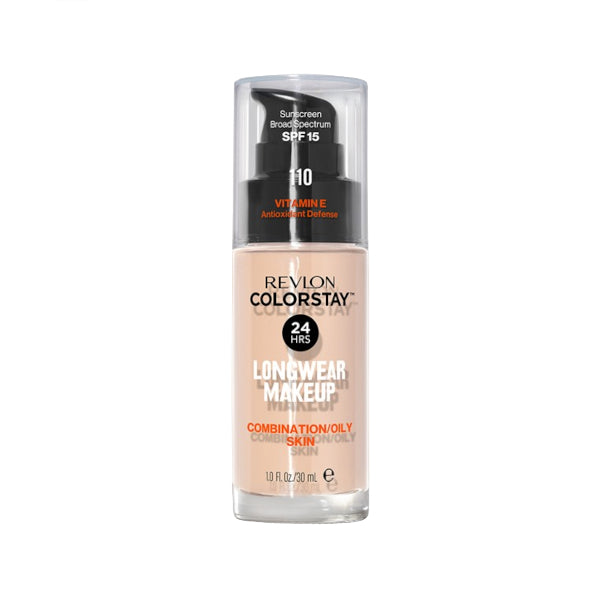 Wholesale Revlon - ColorStay Longwear Makeup for Combination/Oily Skin SPF 15 - 30ml - 110 Ivory | Carsha
