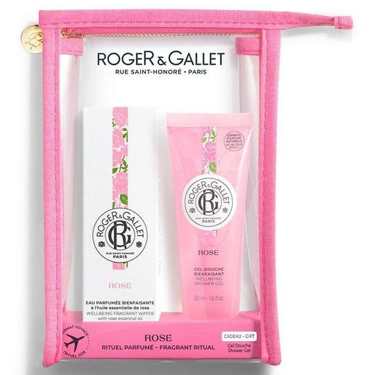 Wholesale Roger & Gallet Rose - Kit Acqua Profumata Benefica 30 ml + Gel Doccia 50 ml OMAGGIO | Carsha