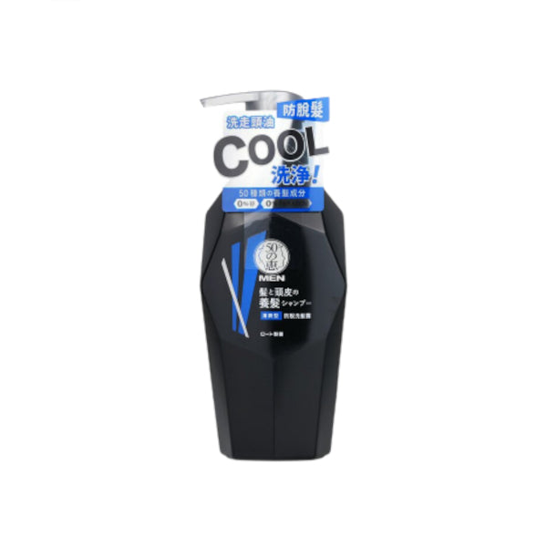 Wholesale Rohto Mentholatum - 50 Megumi Men Anti Hair Loss Shampoo Fresh - 350ml | Carsha