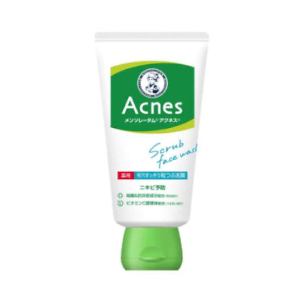 [Deal] Rohto Mentholatum - Acnes Medicated Scrub Face Wash Foam Cleanser - 130g