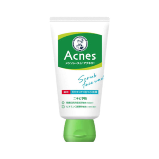 [Deal] Rohto Mentholatum - Acnes Medicated Scrub Face Wash Foam Cleanser - 130g