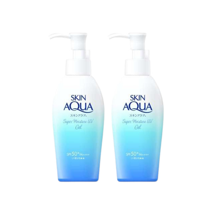 Wholesale Rohto Mentholatum Skin Aqua Sunscreen Super Moisture Gel Pump 2ea Set | Carsha