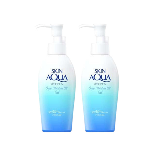 Wholesale Rohto Mentholatum Skin Aqua Sunscreen Super Moisture Gel Pump 2ea Set | Carsha