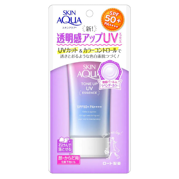 Wholesale Rohto Mentholatum - Skin Aqua Tone Up UV Essence SPF50+ PA++++ - 80g | Carsha