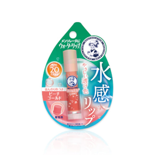 Wholesale Rohto Mentholatum - Water Lip Balm SPF20 PA++ - 4.5g - Peach Gold | Carsha