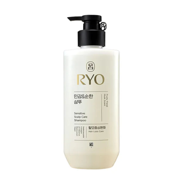 Wholesale Ryo Hair - Sensitive Scalp Care Shampoo - 480ml | Carsha