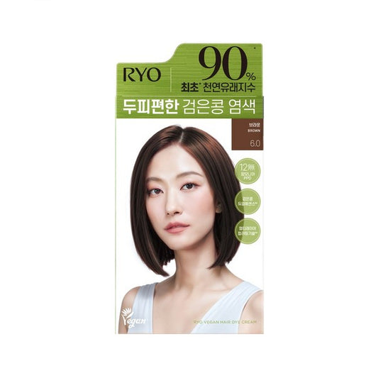Wholesale Ryo Hair - Vegan Hair Dye Cream - 120g - 6.0 Brown | Carsha