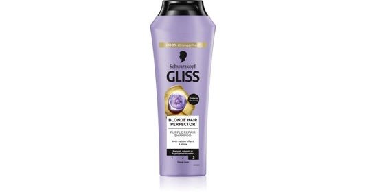 Gliss kur Blonde Hair Perfector Shampoo Rigenerante (Purple Repair Shampoo) - Volume: 250 ml