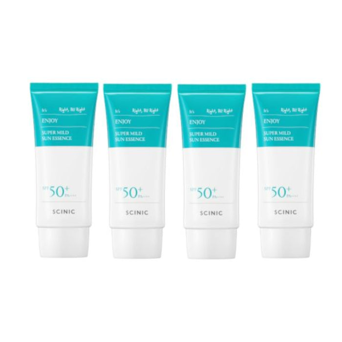 Wholesale SCINIC - Enjoy Super Mild Sun Essence SPF50+ PA++++ - 50ml 4ea Set | Carsha