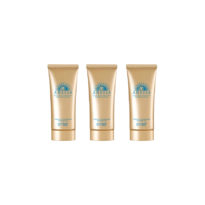 Wholesale Shiseido Anessa Perfect UV Sunscreen Skincare Gel N SPF50+ PA++++ 2022 Version - 90g 3ea Set | Carsha