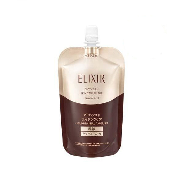 Wholesale Shiseido - ELIXIR Advanced Skin Care by Age Emulsion III Refill - 110ml | Carsha