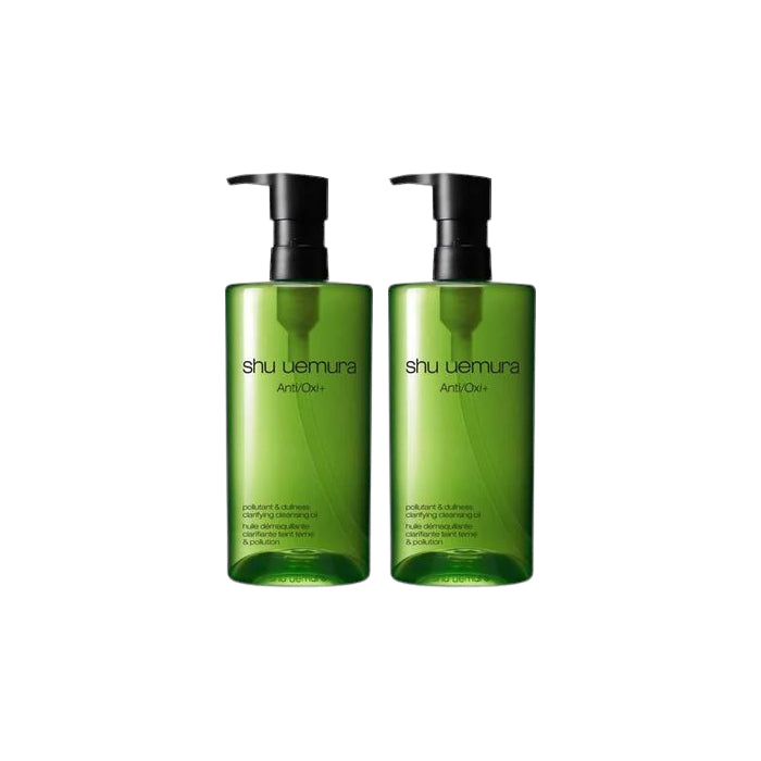 Wholesale Shu Uemura Anti/Oxi+ Pollutant & Dullness Clarifying Cleansing Oil - 450ml 2ea Set | Carsha