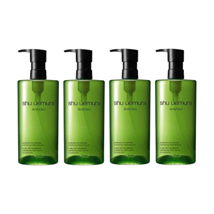 Wholesale Shu Uemura Anti/Oxi+ Pollutant & Dullness Clarifying Cleansing Oil - 450ml 4ea Set | Carsha