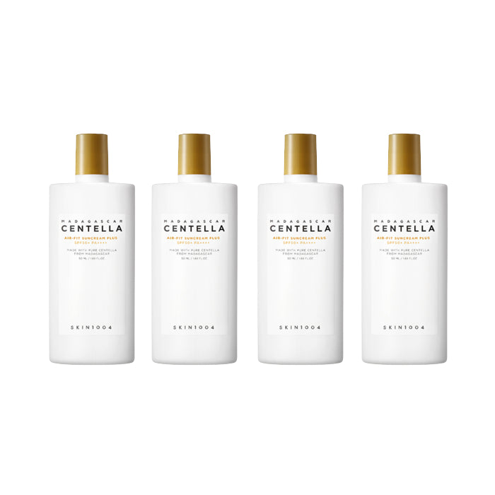 Wholesale SKIN1004 - Madagascar Centella Air-Fit Suncream Plus SPF50+ PA++++ - 50ml 4ea Set | Carsha