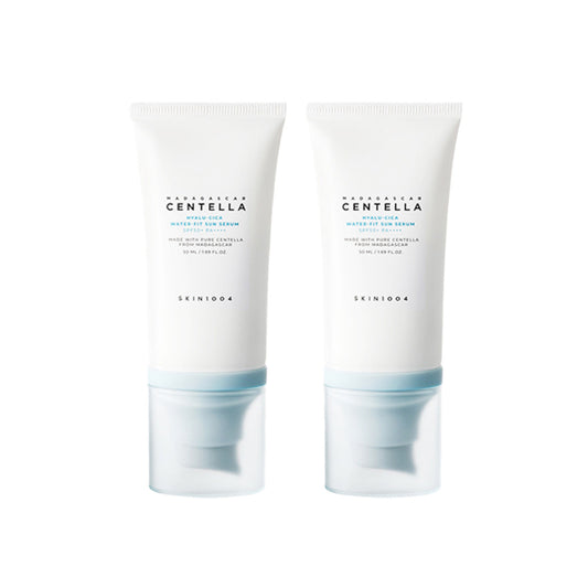 Wholesale SKIN1004 - Madagascar Centella Hyalu-Cica Water-Fit Sun Serum SPF50+ PA++++ Twin Pack - 50ml*2ea | Carsha