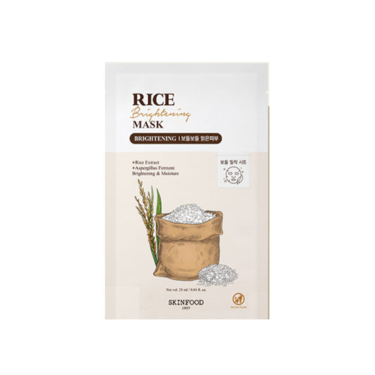 Wholesale SKINFOOD - Rice Brightening Mask - 25ml | Carsha