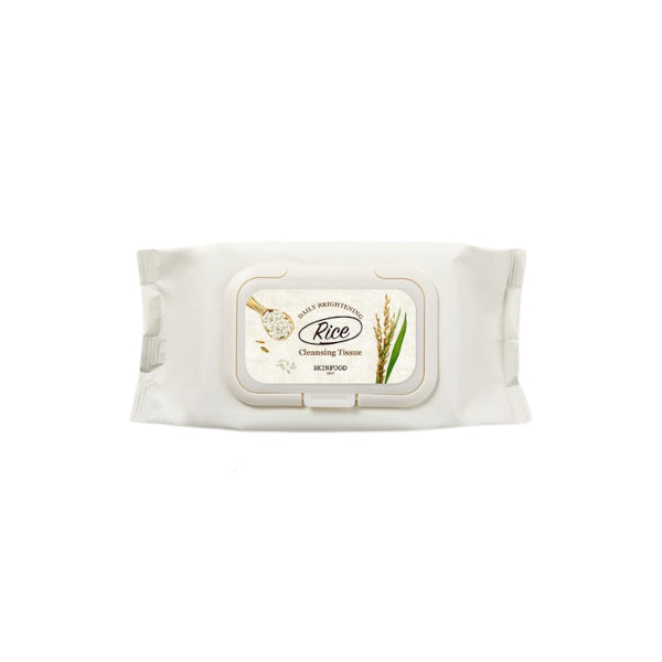 Wholesale SKINFOOD - Rice Daily Brightening Cleansing Tissue - 80pcs | Carsha