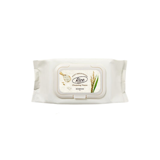 Wholesale SKINFOOD - Rice Daily Brightening Cleansing Tissue - 80pcs | Carsha