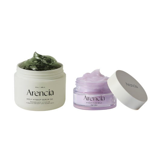 Wholesale Arencia - Holy Hyssop Serum 30 - 50ml & Hyssop Fume Balm - 30g Set | Carsha