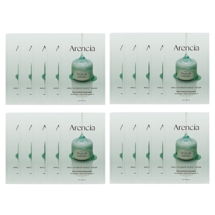 Wholesale Arencia - Arencia - Holy Hyssop Sheet Mask - 20pcs | Carsha