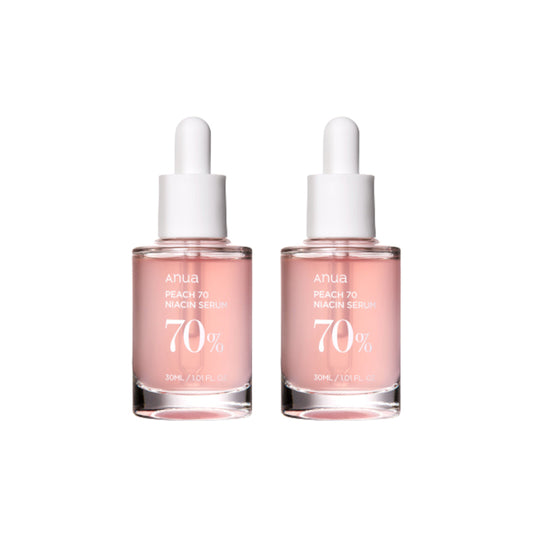 Wholesale ANUA - Peach 70 Niacin Serum - 30ml 2ea Set | Carsha