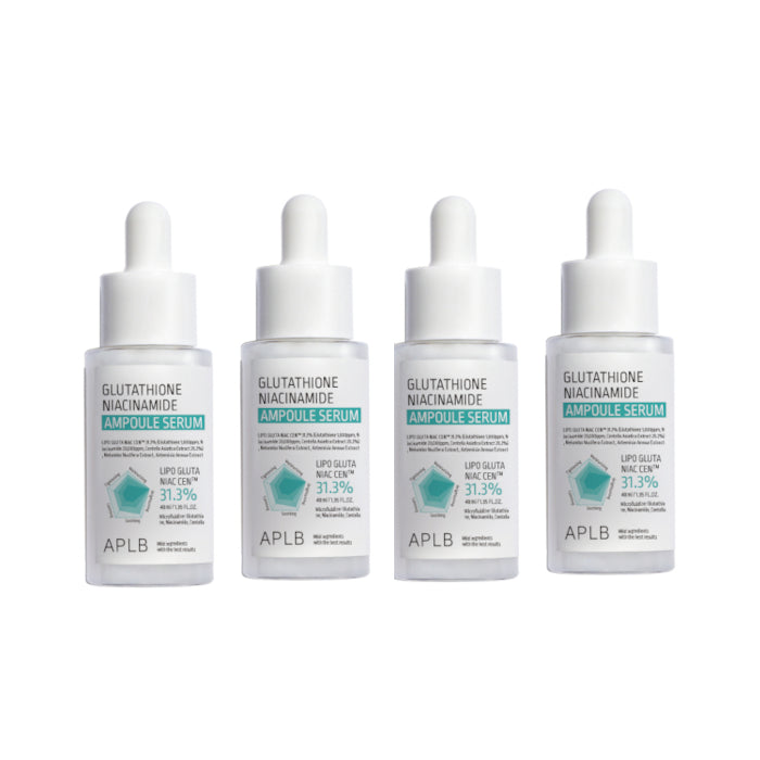 Wholesale APLB - Glutathione Niacinamide Ampoule Serum - 40ml 4ea Set | Carsha