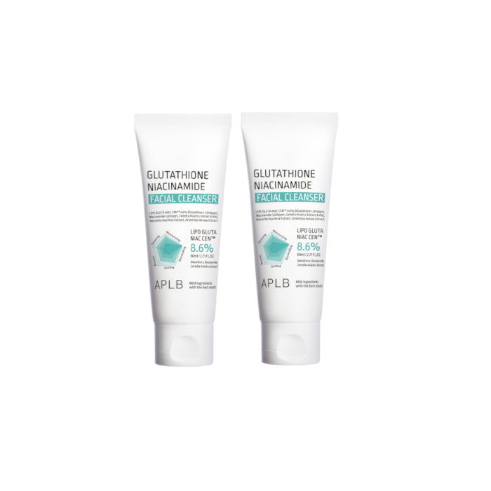 Wholesale APLB - Glutathione Niacinamide Facial Cleanser - 80ml 2ea Set | Carsha