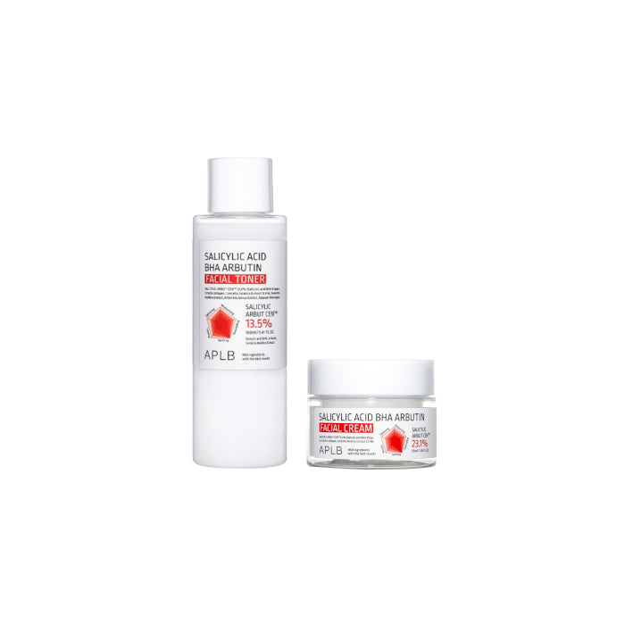Wholesale APLB - Salicylic Acid BHA Arbutin Facial Cream - 55ml 1ea + Facial Toner - 160ml 1ea Set | Carsha