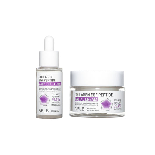 Wholesale APLB - Collagen EGF Peptide Ampoule Serum - 40ml 1ea + Facial Cream - 55ml 1ea Set | Carsha
