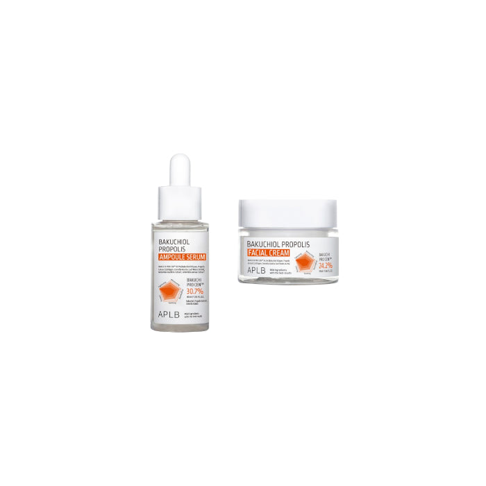 Wholesale APLB - Bakuchiol Propolis Ampoule Serum - 40ml + Facial Cream - 55ml Set | Carsha
