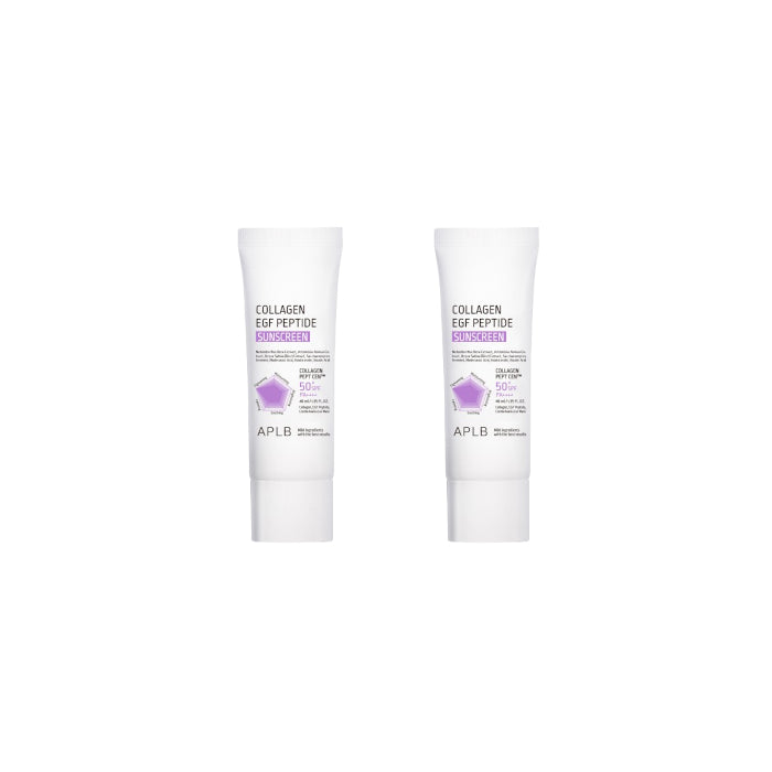 Wholesale APLB - Collagen EGF Peptide Sunscreen SPF50+ PA++++ - 40ml 2ea Set | Carsha