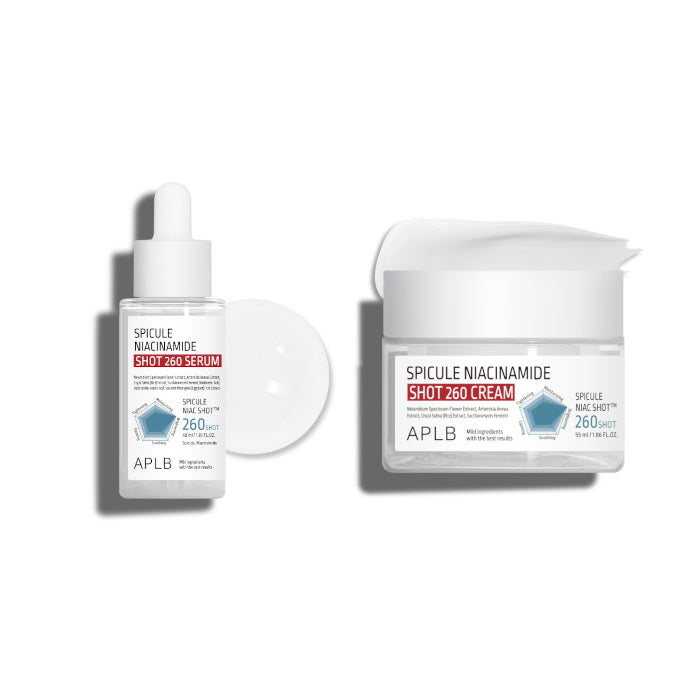 Wholesale APLB - Spicule Niacinamide Shot 260 Serum - 40ml 1ea X Cream - 55ml 1ea Set | Carsha