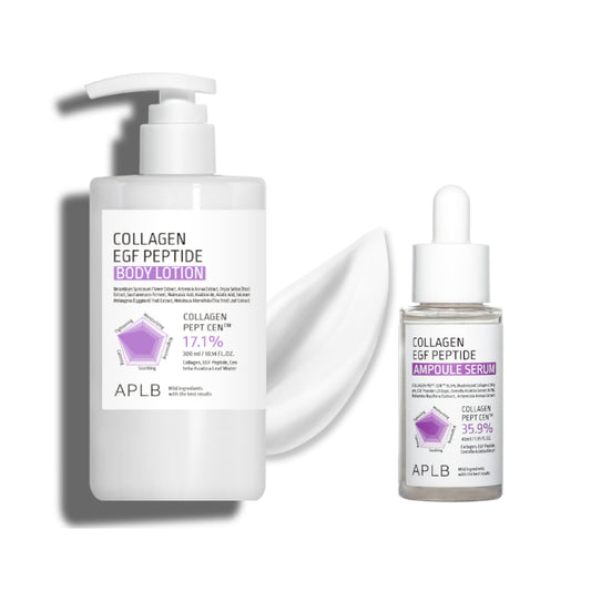 Wholesale APLB - Collagen EGF Peptide Body Lotion - 300ml 1ea X Ampoule Serum - 40ml 1ea Set | Carsha