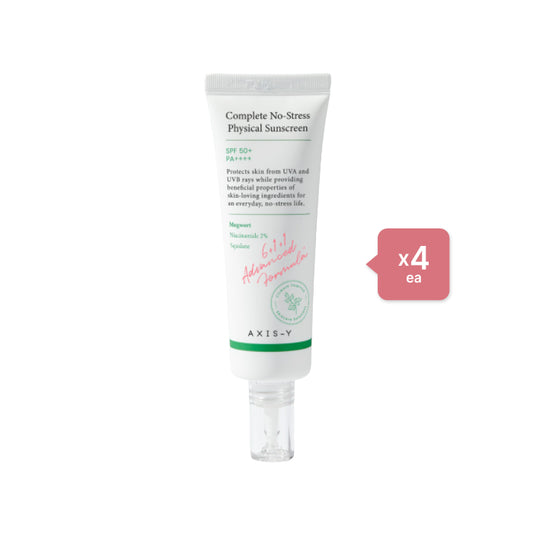 Wholesale DEAL AXIS-Y - Complete No Stress Physical Sunscreen SPF50+ PA++++ - 50ml 4ea Set | Carsha