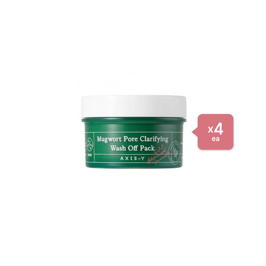 Wholesale Deal AXIS-Y - Mugwort Pore Clarifying Wash Off Pack - 100ml 4ea Set | Carsha