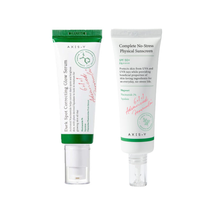 Wholesale AXIS-Y Complete No Stress Physical Sunscreen X Dark Spot Correcting Glow Serum | Carsha