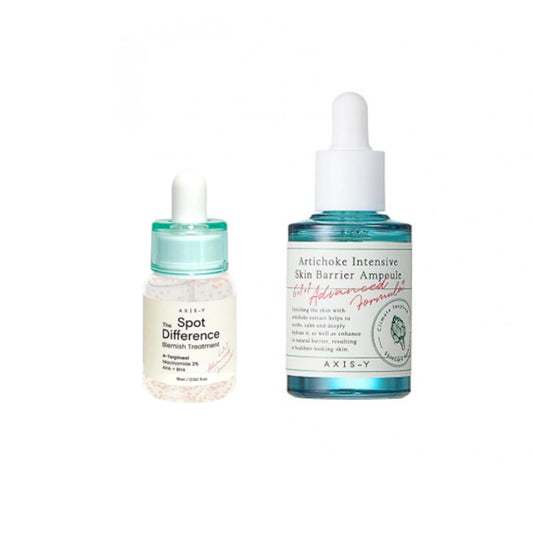 Wholesale DEAL AXIS-Y Artichoke Intensive Skin Barrier Ampoule X Spot The Difference Blemish Treatment | Carsha