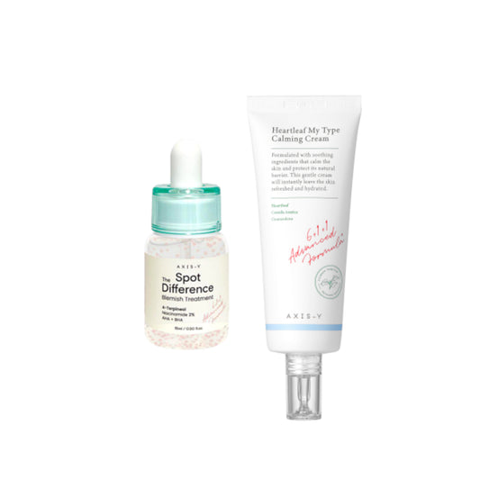 Wholesale AXIS-Y Heartleaf My Type Calming Cream X Spot The Difference Blemish Treatment | Carsha