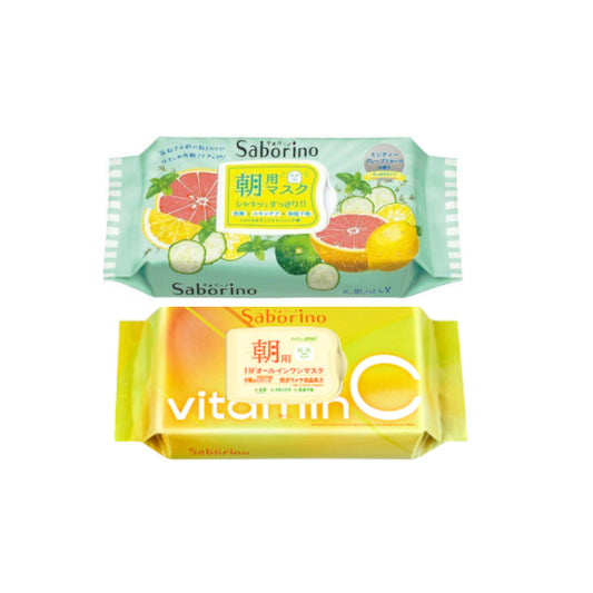 Wholesale BCL - Saborino Morning Mask - Grapefruit - 32pc 1ea & BCL - Saborino Morning Mask - 30 pc - Vitamin C 1ea | Carsha