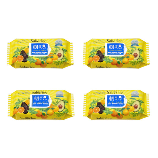 BCL - Saborino Morning Mask - Fruity Herbal - 32pc (4ea) Set
