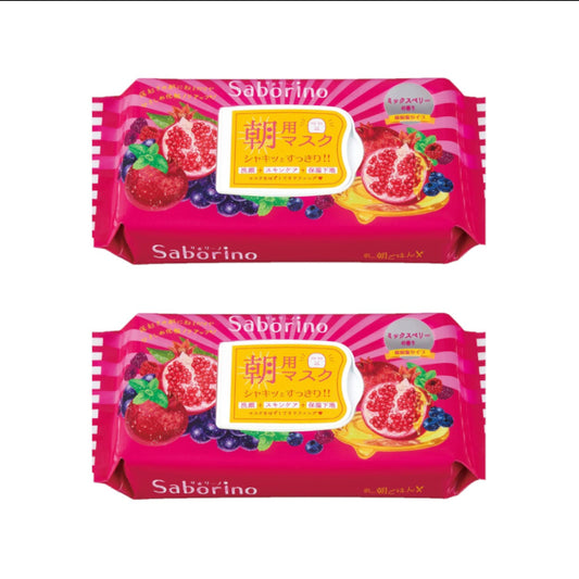 Wholesale BCL - Saborino Morning Mask - Mixed Berries - 28pc 2ea Set | Carsha