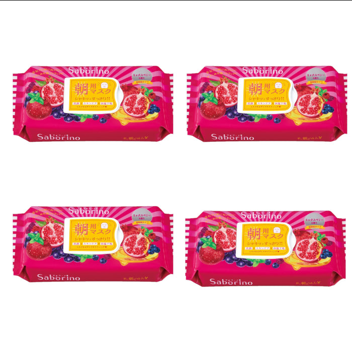 Wholesale BCL - Saborino Morning Mask - Mixed Berries - 28pc 4ea Set | Carsha